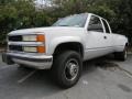 Summit White 2000 Chevrolet Silverado 3500 Extended Cab 4x4 Dually