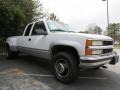 Summit White - Silverado 3500 Extended Cab 4x4 Dually Photo No. 3