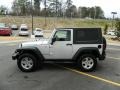 2010 Bright Silver Metallic Jeep Wrangler Rubicon 4x4  photo #4