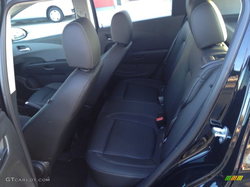 2012 Chevrolet Sonic LTZ Sedan Rear Seat Photo #77929581