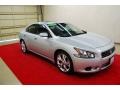 Brilliant Silver 2012 Nissan Maxima 3.5 SV Sport