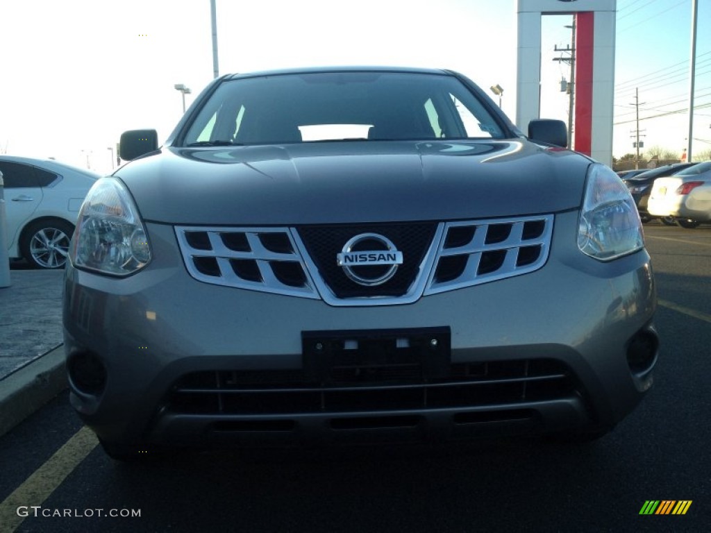 2011 Rogue S AWD - Platinum Graphite / Black photo #2
