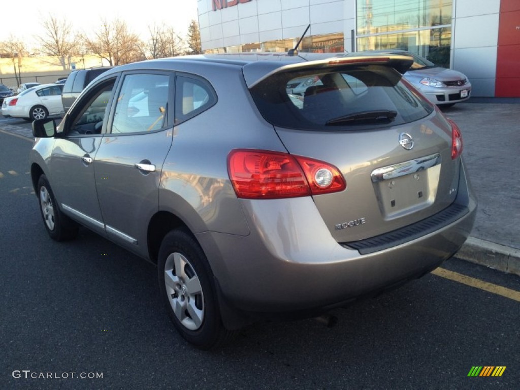 2011 Rogue S AWD - Platinum Graphite / Black photo #5