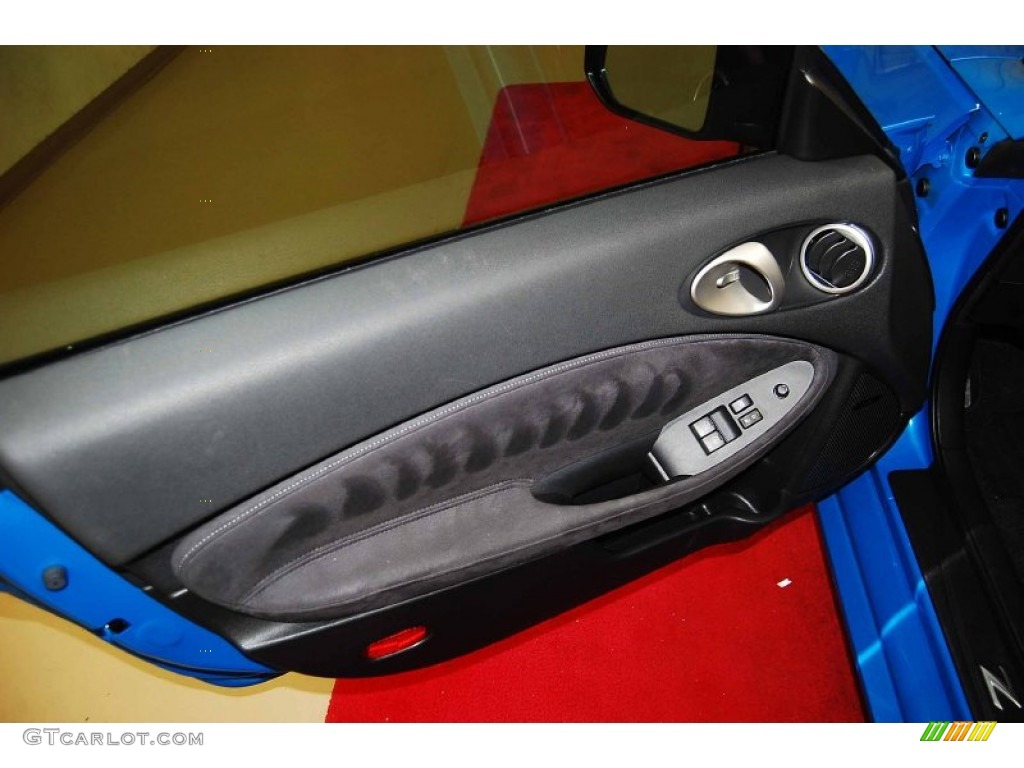 2012 370Z Touring Coupe - Monterey Blue / Black photo #9