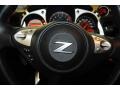 Black 2012 Nissan 370Z Touring Coupe Steering Wheel