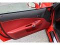Ebony Black/Red Door Panel Photo for 2011 Chevrolet Corvette #77932437