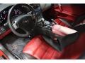 Ebony Black/Red Prime Interior Photo for 2011 Chevrolet Corvette #77932472