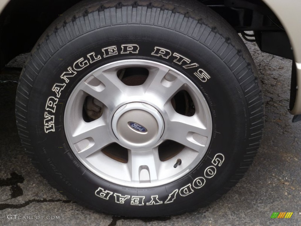 2004 Explorer Sport Trac XLT - Pueblo Gold Metallic / Medium Dark Flint/Dark Flint photo #4