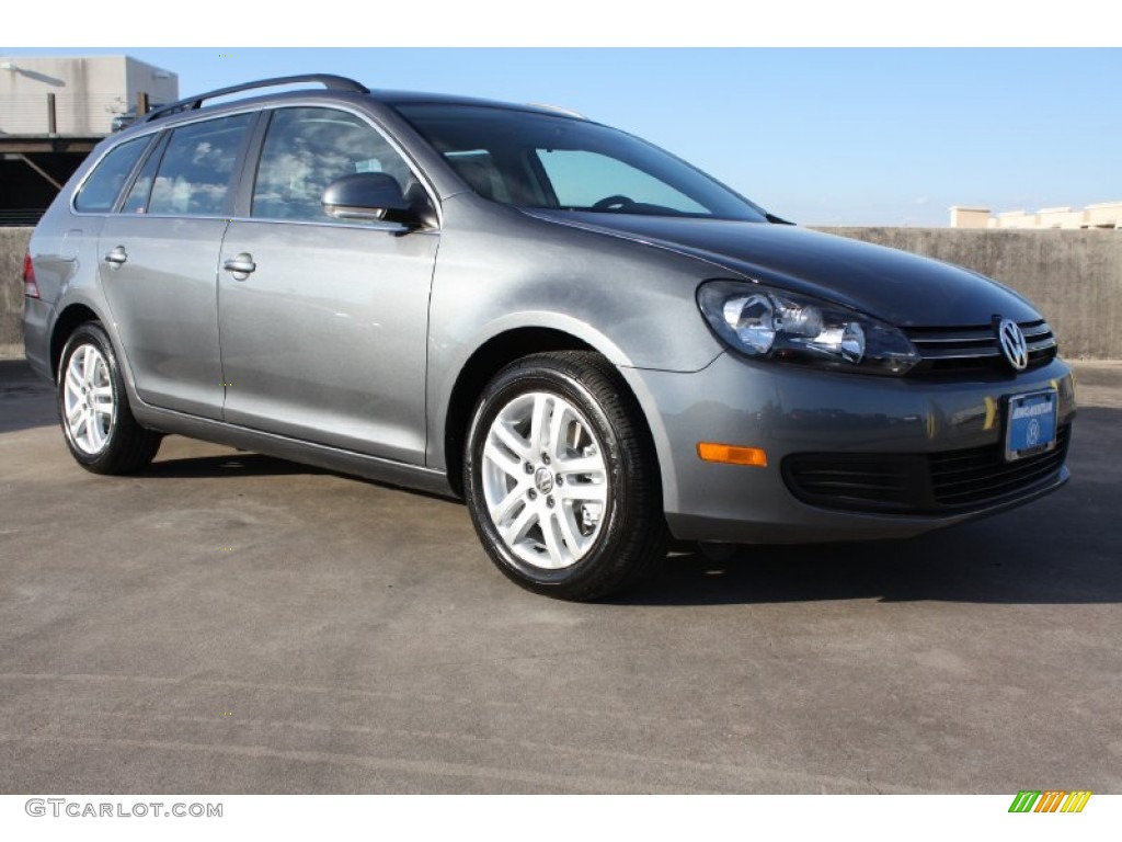 2013 Jetta SE Sedan - Platinum Gray Metallic / Titan Black photo #1