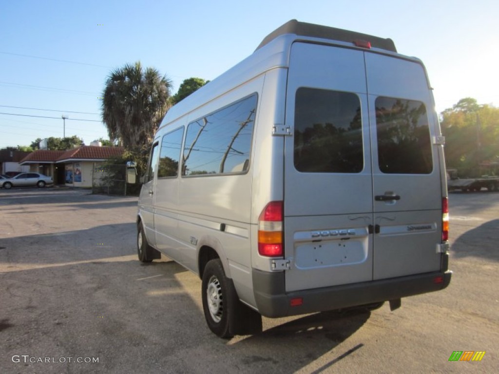 2004 Sprinter Van 2500 High Roof Passenger - Brilliant Silver Metallic / Gray photo #6