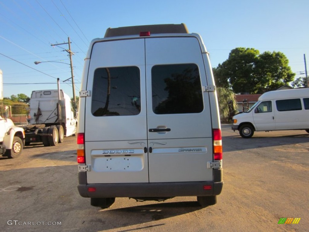 2004 Sprinter Van 2500 High Roof Passenger - Brilliant Silver Metallic / Gray photo #8