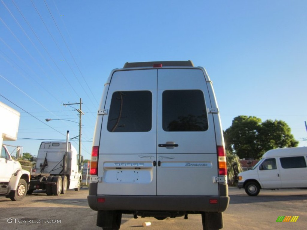 2004 Sprinter Van 2500 High Roof Passenger - Brilliant Silver Metallic / Gray photo #9