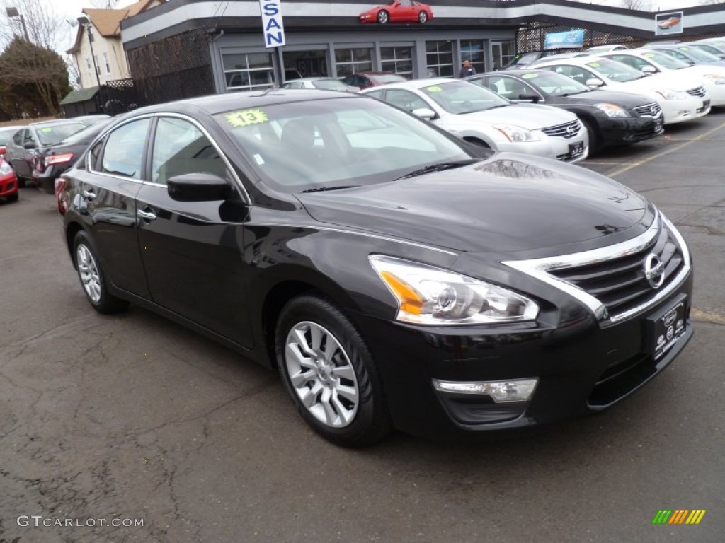 Super Black Nissan Altima