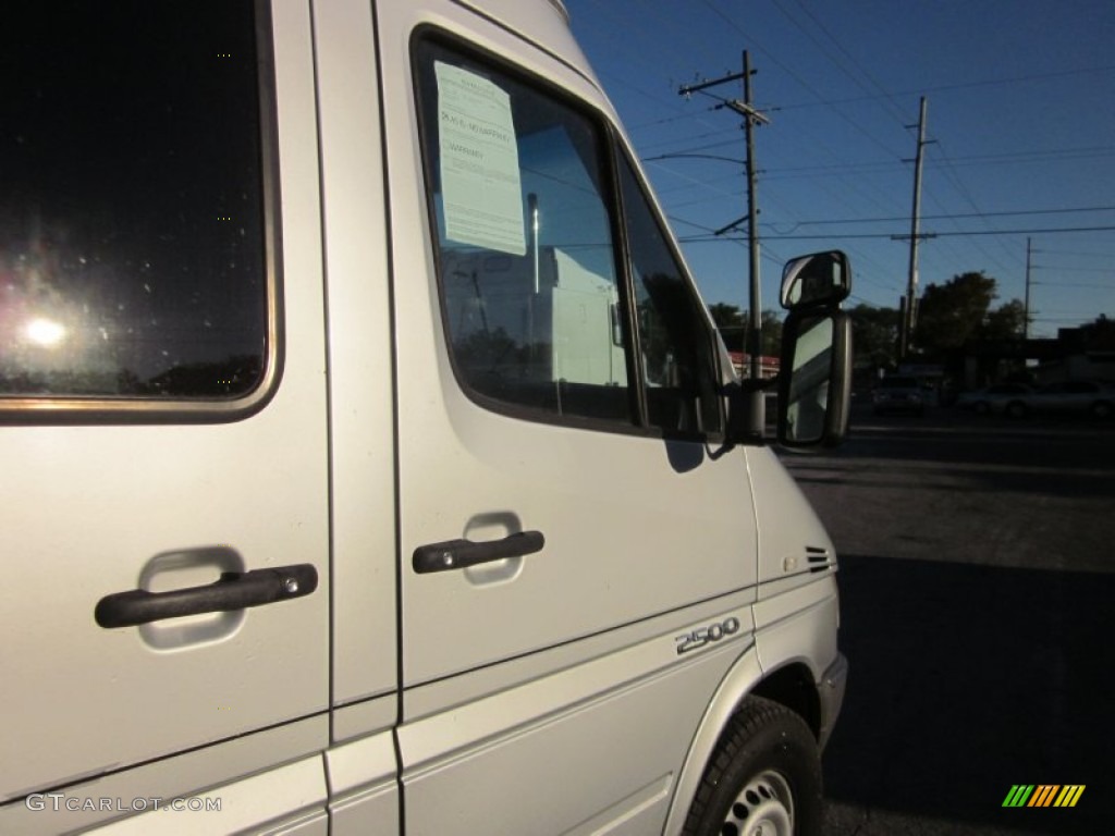 2004 Sprinter Van 2500 High Roof Passenger - Brilliant Silver Metallic / Gray photo #15