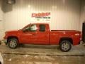 2012 Fire Red GMC Sierra 1500 SLE Extended Cab 4x4  photo #2