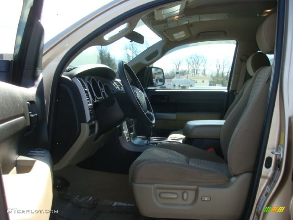 2010 Toyota Tundra TRD Double Cab 4x4 Front Seat Photo #77933730