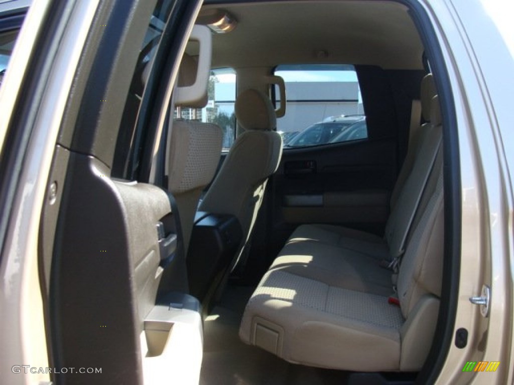 2010 Tundra TRD Double Cab 4x4 - Sandy Beach Metallic / Sand Beige photo #15