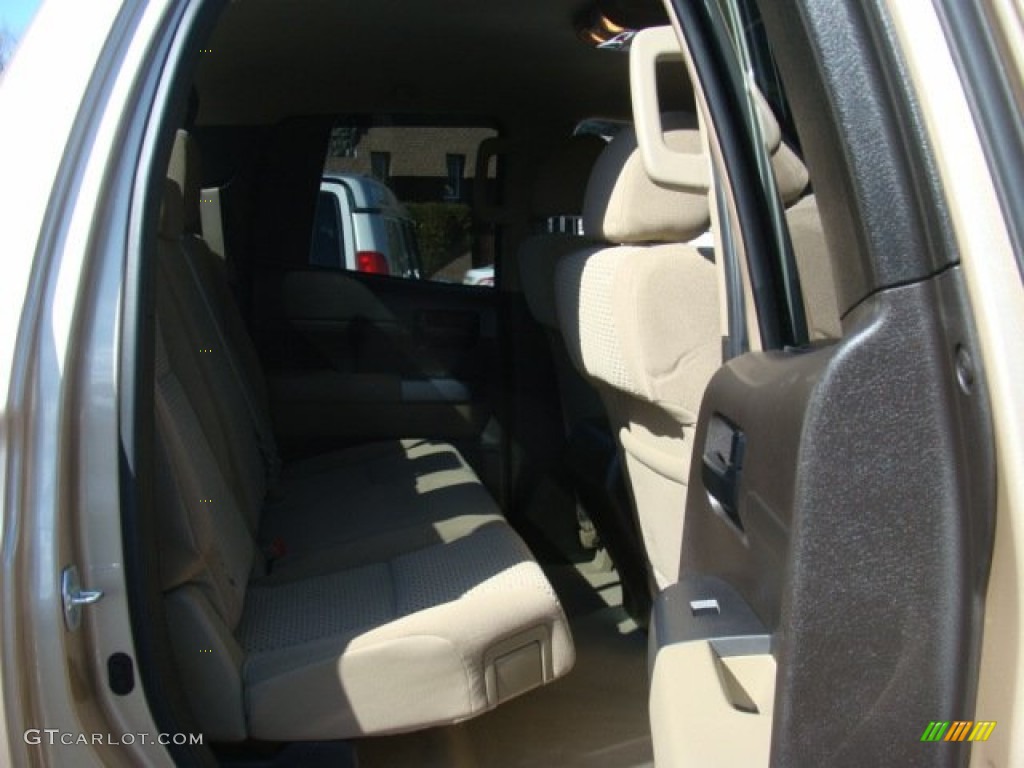 2010 Tundra TRD Double Cab 4x4 - Sandy Beach Metallic / Sand Beige photo #17