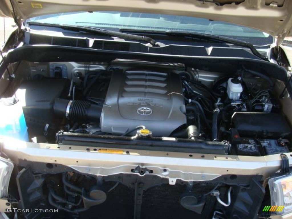 2010 Toyota Tundra TRD Double Cab 4x4 5.7 Liter i-Force DOHC 32-Valve Dual VVT-i V8 Engine Photo #77934012