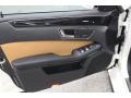 Natural Beige/Black 2011 Mercedes-Benz E 350 4Matic Sedan Door Panel