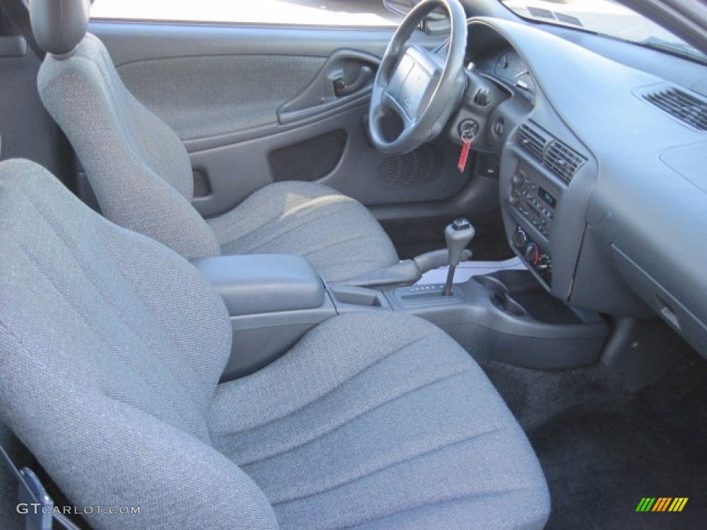 2000 Cavalier Coupe - Dark Colorado Green Metallic / Graphite photo #11