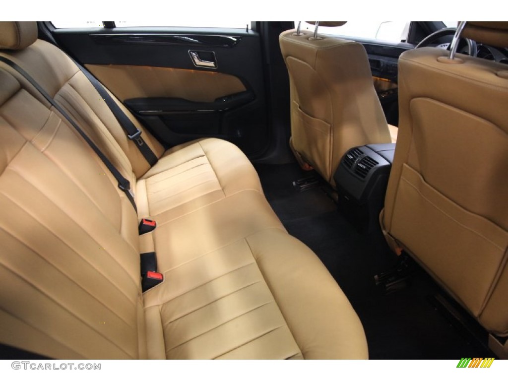 2011 Mercedes-Benz E 350 4Matic Sedan Rear Seat Photo #77934381