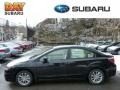 Obsidian Black Pearl - Impreza 2.0i Premium 4 Door Photo No. 1