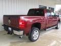 2013 Deep Ruby Metallic Chevrolet Silverado 2500HD LT Crew Cab 4x4  photo #4