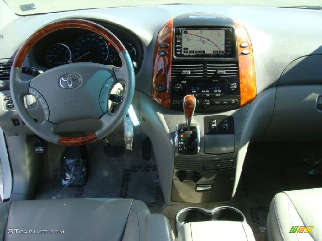 2007 Toyota Sienna XLE Stone Dashboard Photo #77934881