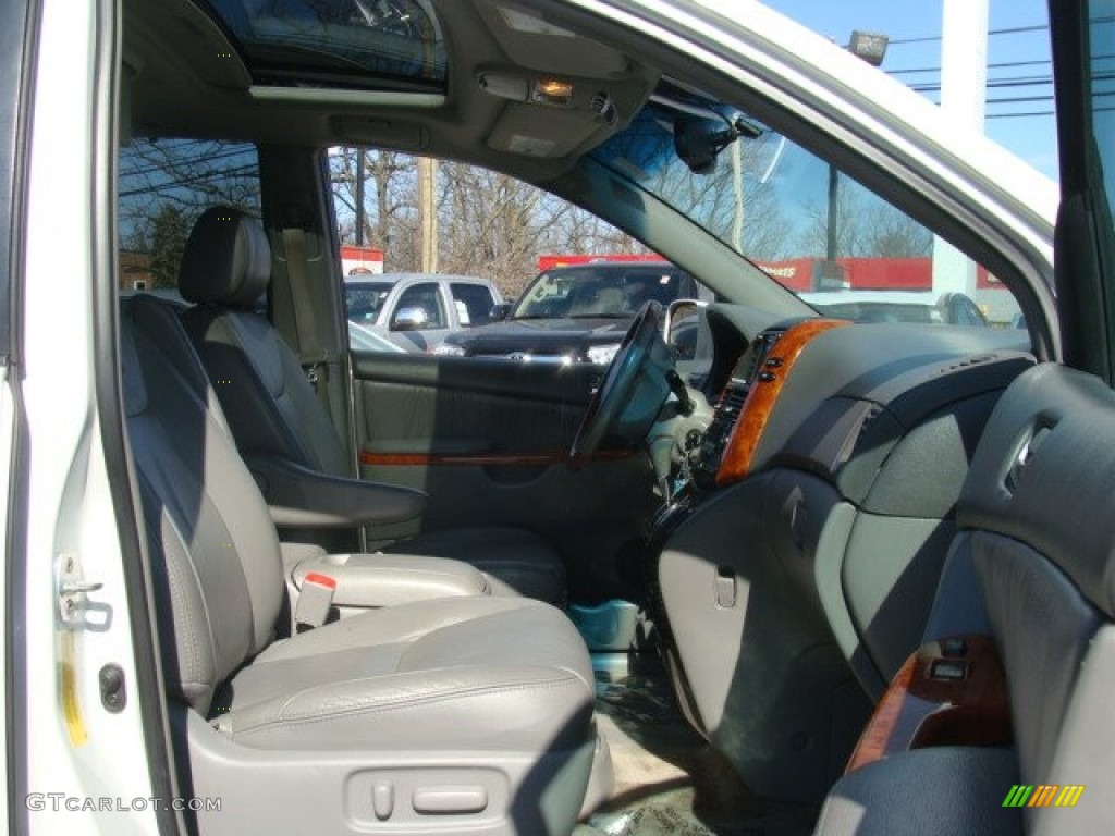 2007 Sienna XLE - Arctic Frost Pearl White / Stone photo #24