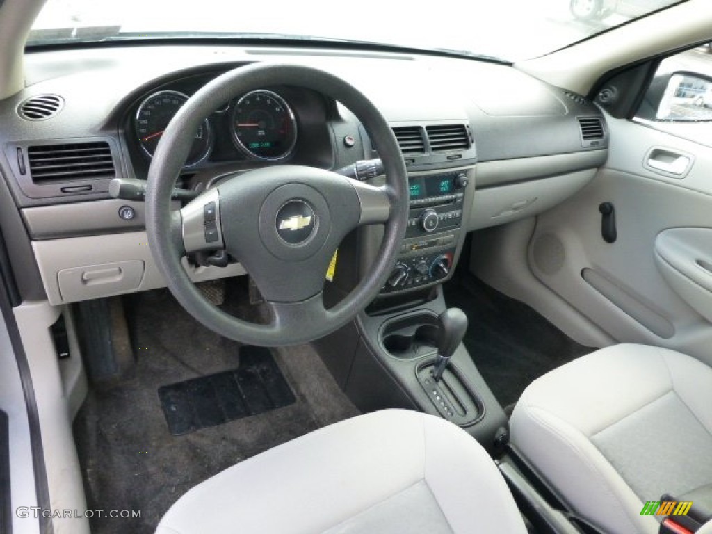 Gray Interior 2007 Chevrolet Cobalt LS Coupe Photo #77935545