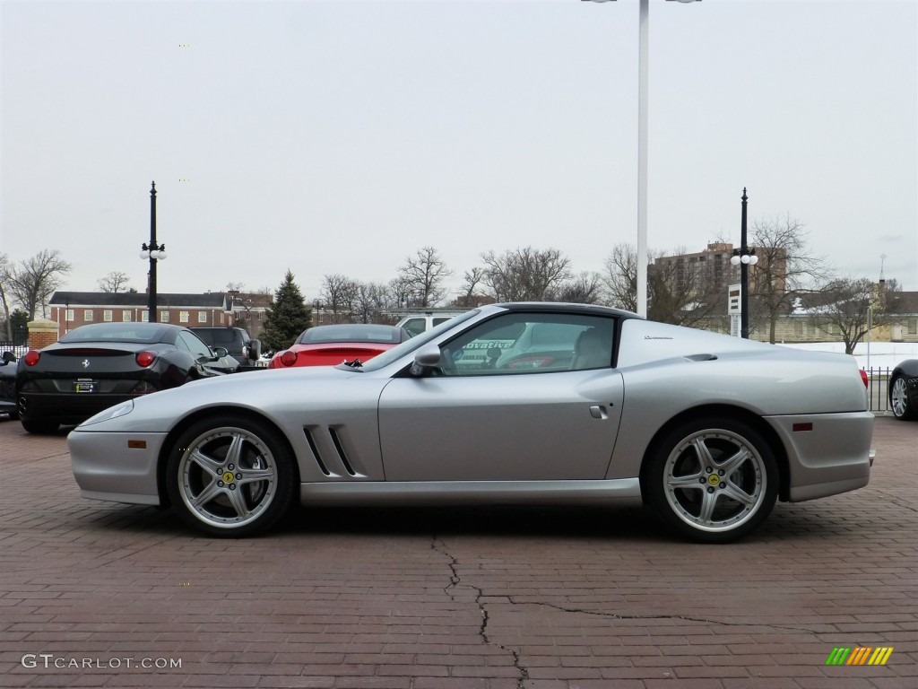 Grigio Touring (Silver) 2005 Ferrari 575 Superamerica Roadster F1 Exterior Photo #77936571