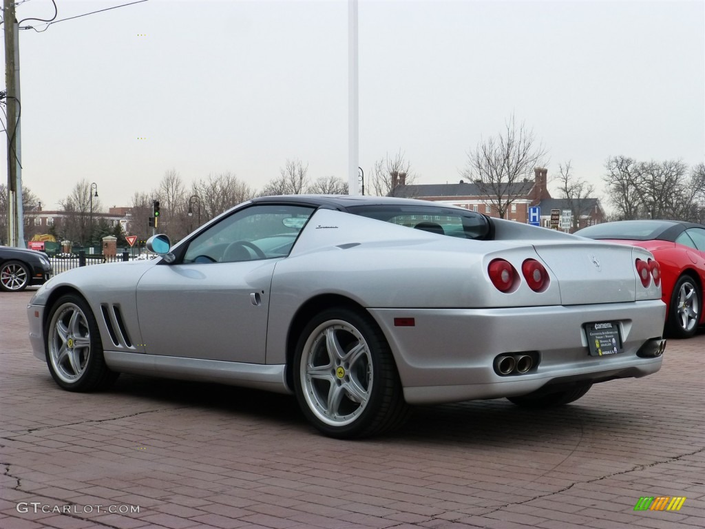 Grigio Touring (Silver) 2005 Ferrari 575 Superamerica Roadster F1 Exterior Photo #77936606