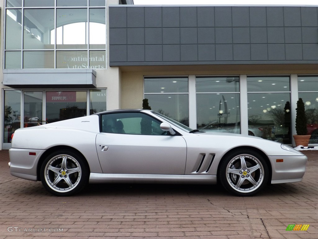 Grigio Touring (Silver) 2005 Ferrari 575 Superamerica Roadster F1 Exterior Photo #77936691