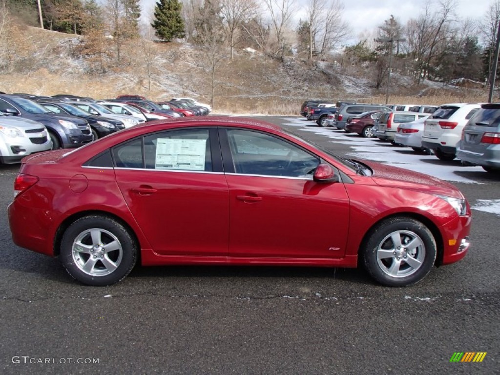 2013 Cruze LT/RS - Crystal Red Metallic Tintcoat / Jet Black photo #1