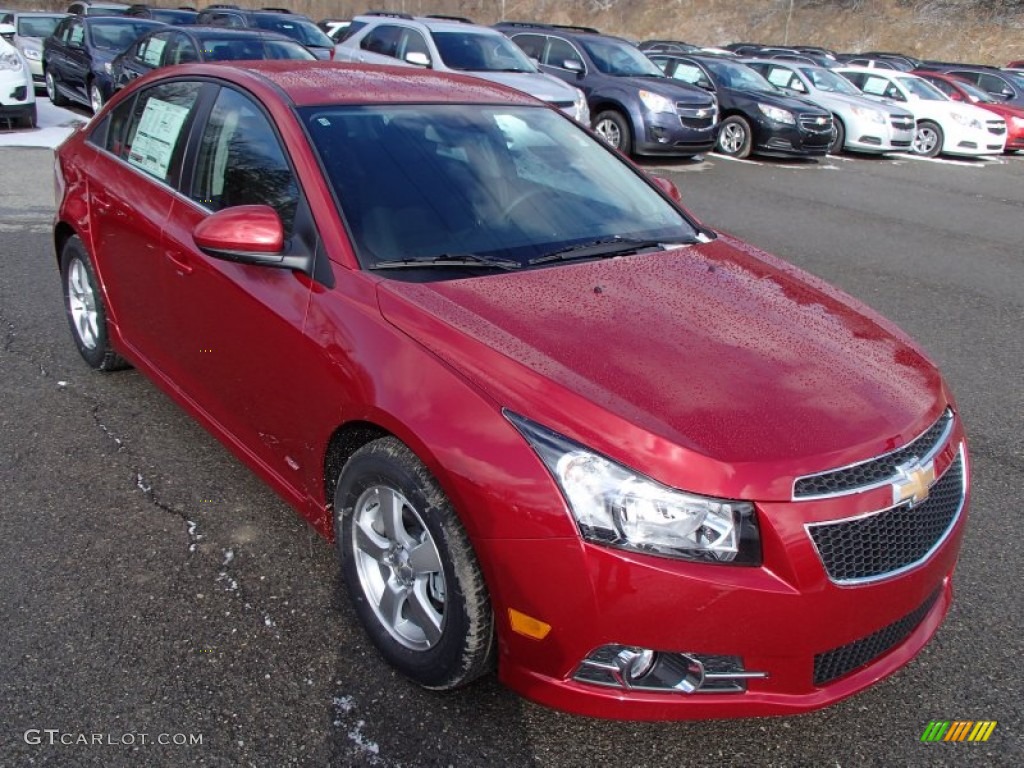 Crystal Red Metallic Tintcoat 2013 Chevrolet Cruze LT/RS Exterior Photo #77936844