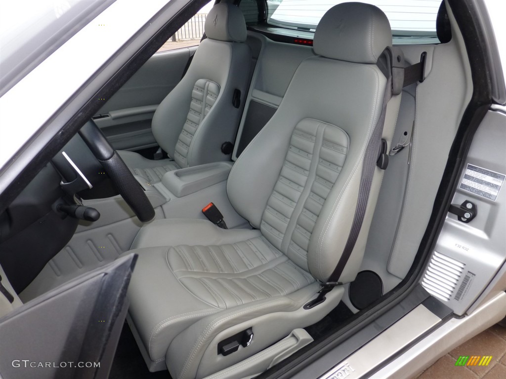 Grey Interior 2005 Ferrari 575 Superamerica Roadster F1 Photo #77937305