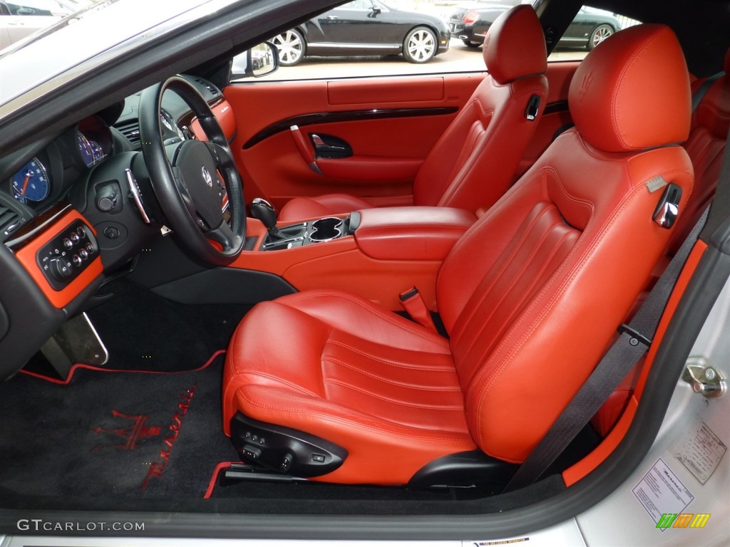 Rosso Corallo (Red) Interior 2008 Maserati GranTurismo Standard GranTurismo Model Photo #77938361