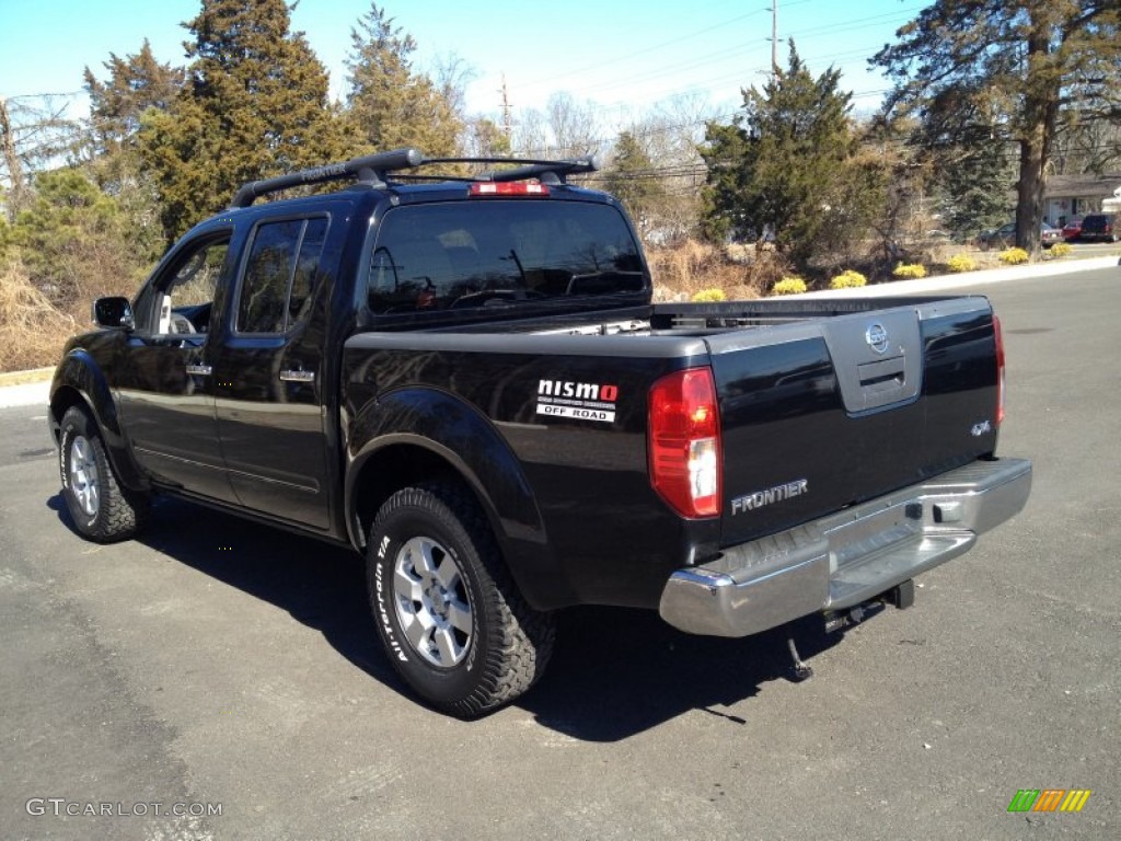 Super Black 2006 Nissan Frontier NISMO Crew Cab 4x4 Exterior Photo #77938461