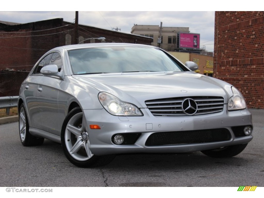 2008 CLS 550 - Iridium Silver Metallic / Black photo #1