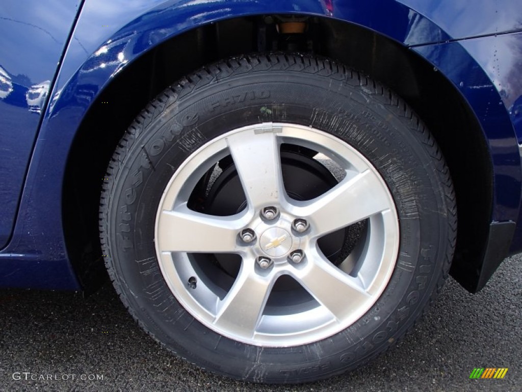 2013 Cruze LT - Blue Topaz Metallic / Jet Black photo #9