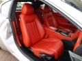 2008 Maserati GranTurismo Rosso Corallo (Red) Interior Front Seat Photo