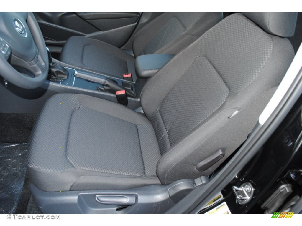 Titan Black Interior 2013 Volkswagen Passat 2.5L S Photo #77938662