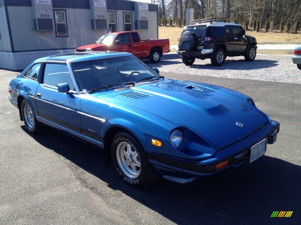 1982 280ZX 2+2 Coupe - Blue Metallic / Blue photo #3