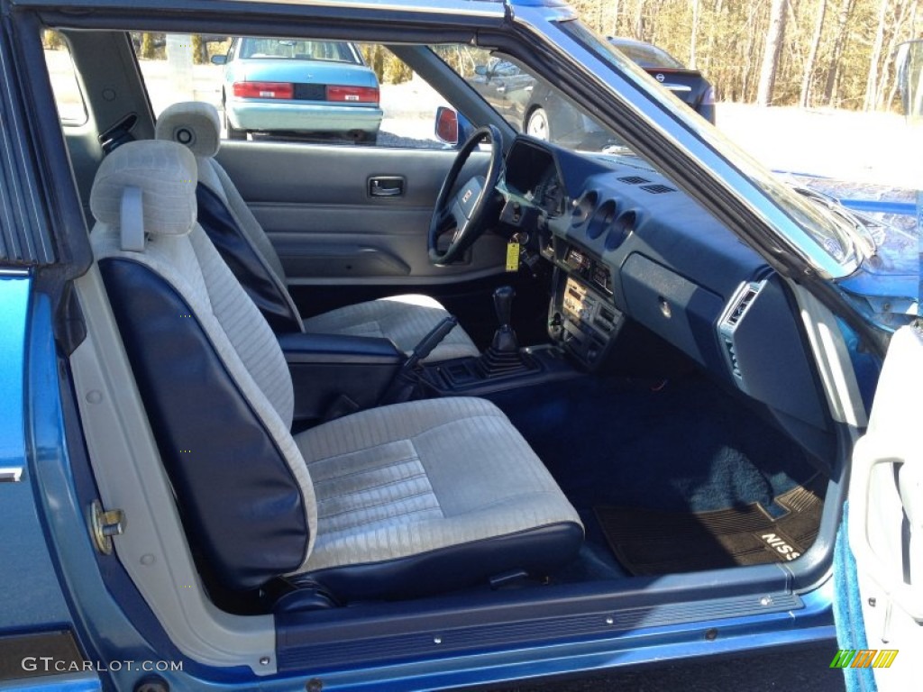 Blue Interior 1982 Datsun 280ZX 2+2 Coupe Photo #77939013