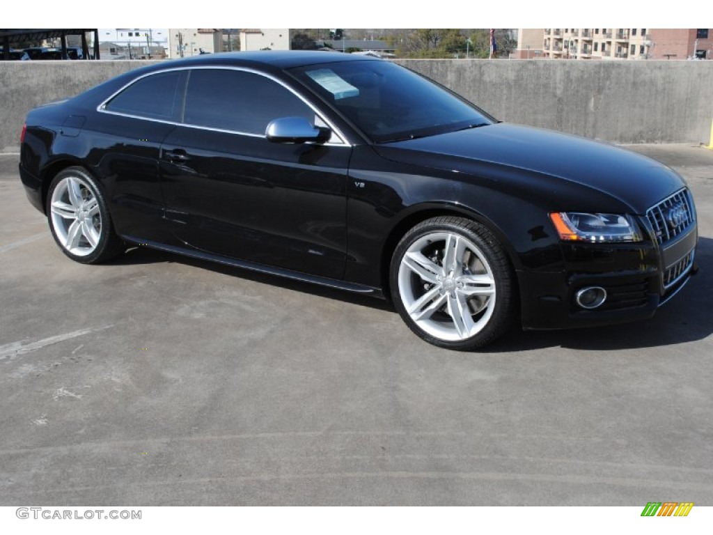 Brilliant Black 2011 Audi S5 4.2 FSI quattro Coupe Exterior Photo #77939254