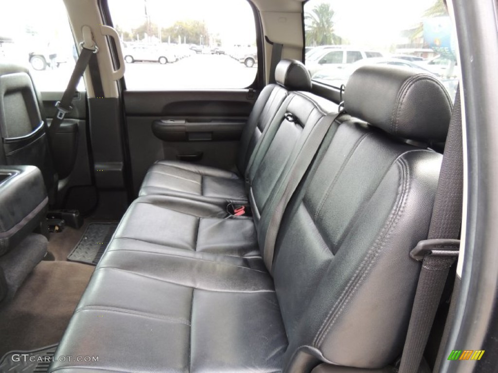 2010 Chevrolet Silverado 1500 LS Crew Cab Rear Seat Photo #77939255