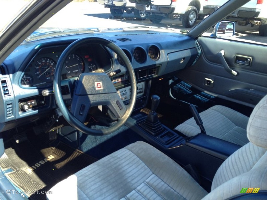 Blue Interior 1982 Datsun 280zx 2 2 Coupe Photo 77939265