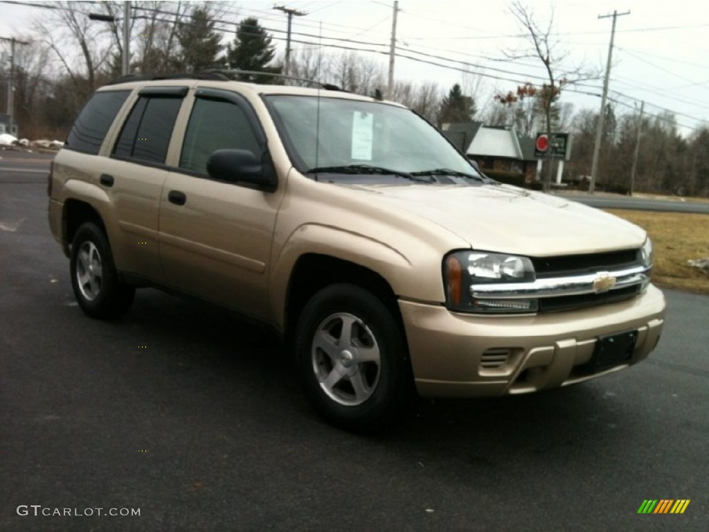Sandstone Metallic 2006 Chevrolet TrailBlazer LS 4x4 Exterior Photo #77939316