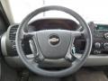 Dark Titanium Steering Wheel Photo for 2010 Chevrolet Silverado 1500 #77939353